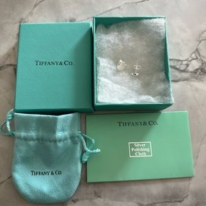 Never worn Tiffany & Co silver earrings